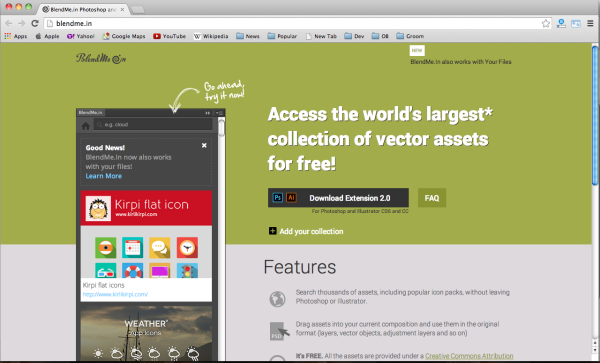 Best free photoshop plugins for designers 2015 - blendme