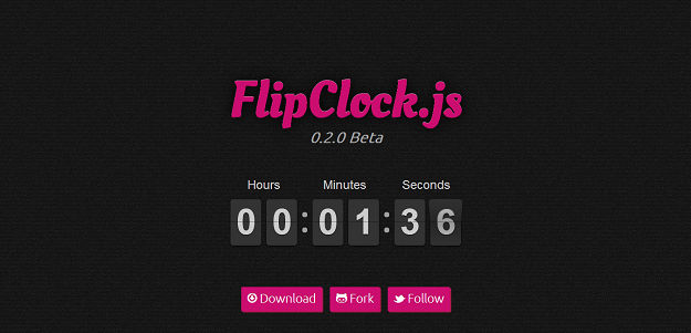 FlipClockjs