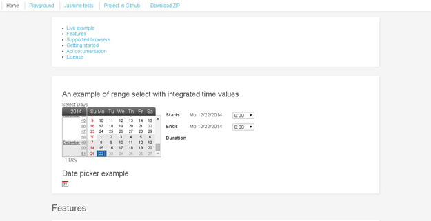 continuous calendar