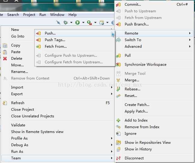 【eclipse下使用git上传(下载)代码至(从)github】16