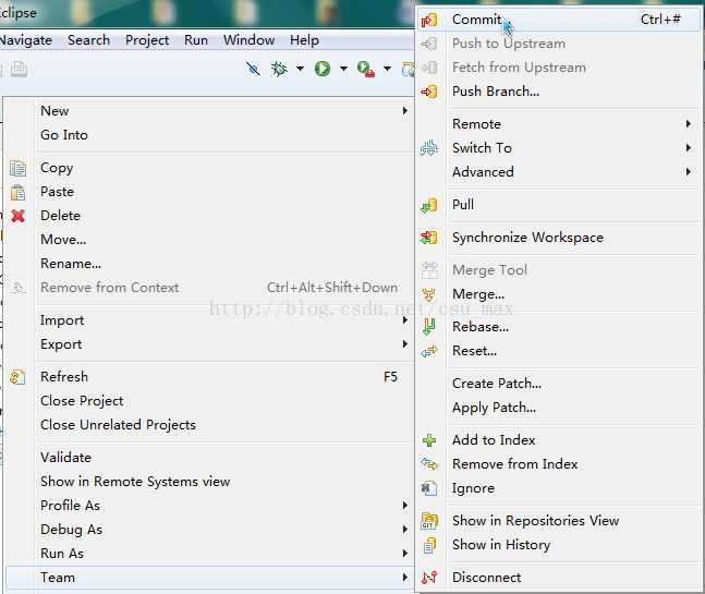 【eclipse下使用git上传(下载)代码至(从)github】14