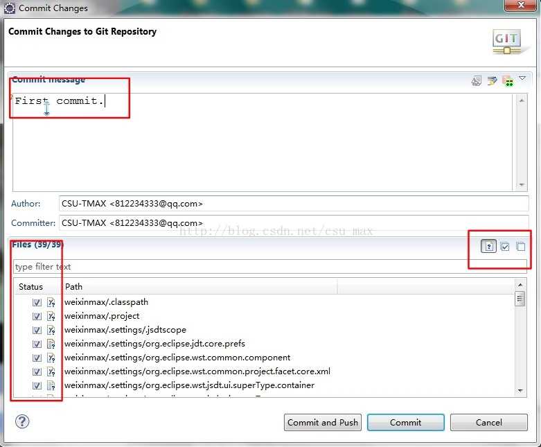 【eclipse下使用git上传(下载)代码至(从)github】15