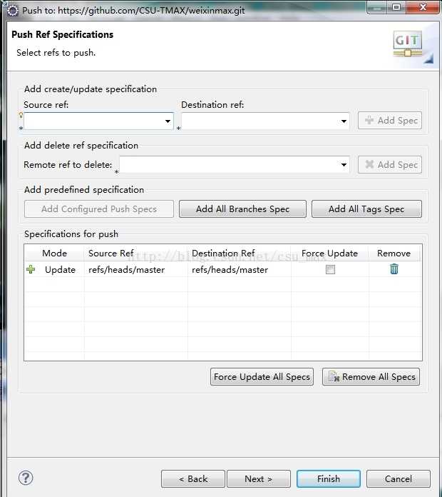 【eclipse下使用git上传(下载)代码至(从)github】19