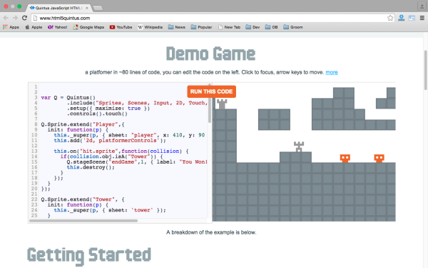 best HTML5 and javascript game engine libraries  - html5-game-engine