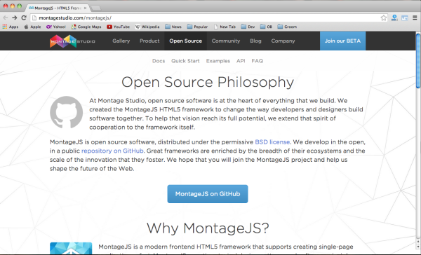 best CSS & HTML frameworks for designers and developers - montage