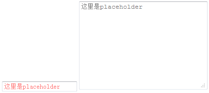 placeholder在不同浏览器下的表现及兼容方法