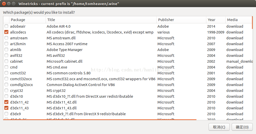 Ubuntu13.04(64bit)下用Wine安装百度云、360云、微云