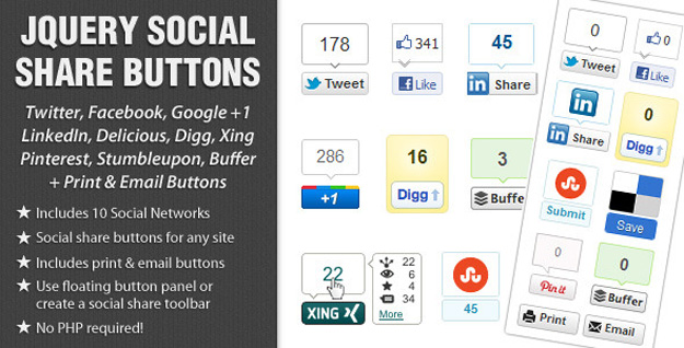 jquery-social-share-buttons