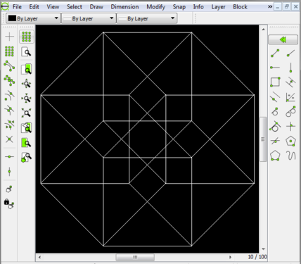 LibreCAD 2D的CAD 制图软件-卡核