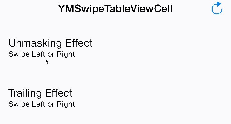 ymswipetableviewcell 是一个轻量级的库可以滑动列表视图.