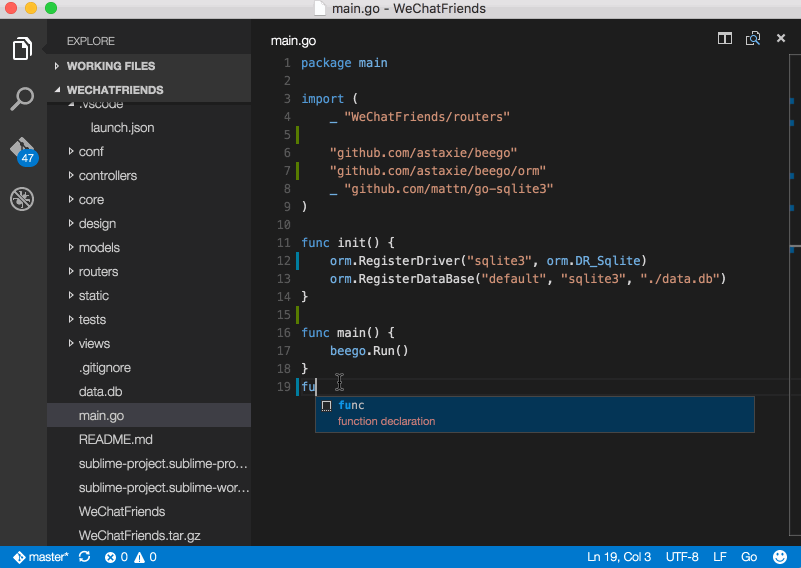 Go更好的开发环境Visual Studio Code 