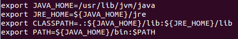 Ubuntu14.04安装JDK与配置环境变量