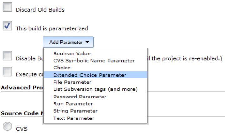 图 9. 参数化配置