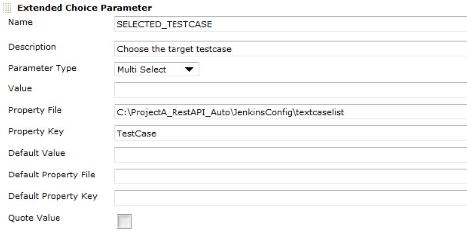 图 11. 多选项配置