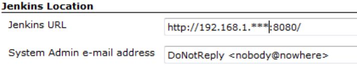 图 22. 系统发件人 Email 地址配置