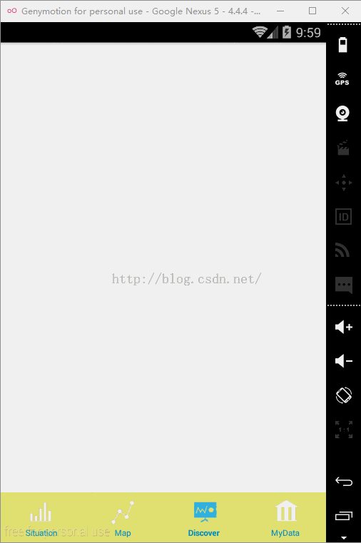 笔者介绍fragment的地址如下:android 自定义view的使用(最佳demo