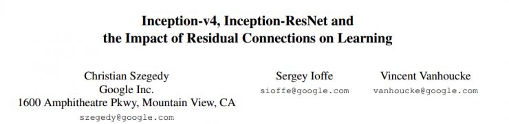 Google最新开源Inception-ResNet-v2，进一步提升图像分类水准