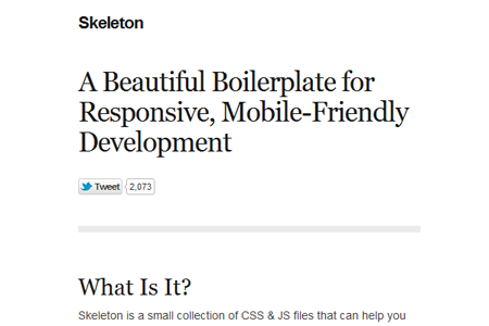 Skeleton首页、文档和下载 - Web 的 UI 框架 - OSCHINA - 中文开源技术交流社区