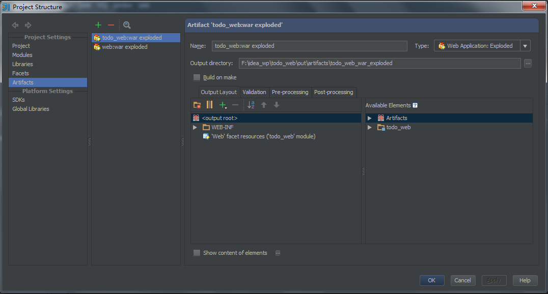 IntelliJ IDEA 12 与 Tomcat7 配置 