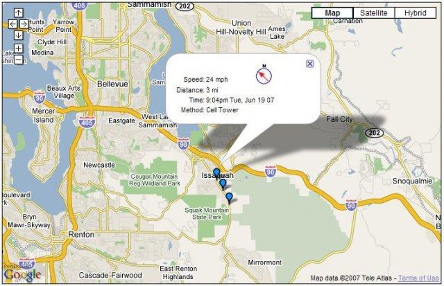 Google Map Gps Cell Phone Tracker 手机跟踪应用-卡核