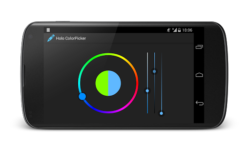 HoloColorPicker的类似软件 - Android 颜色选择器
