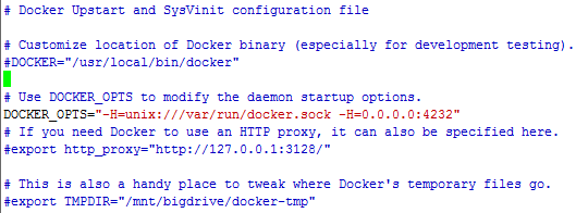 Docker Remote API简单使用 