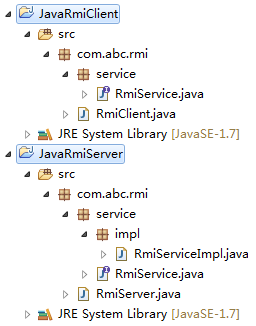 Java RMI使用 