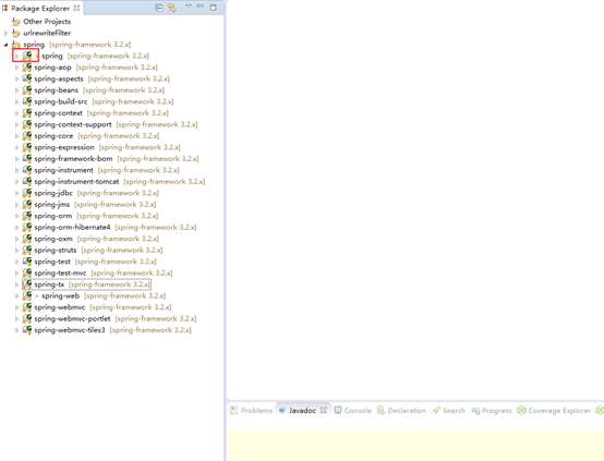 spring源码导入eclipse 