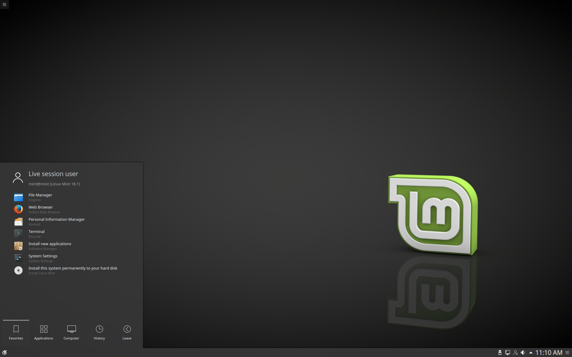 linux mint 18.1"serena kde beta 版发布