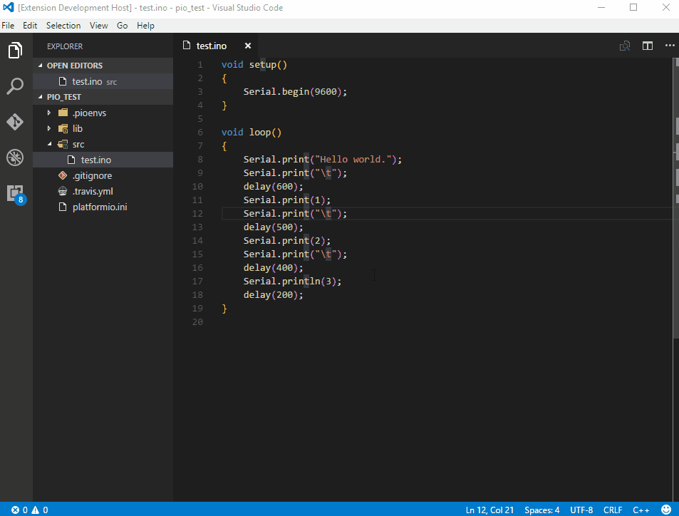 iot 开发的生态系统vscode platformio