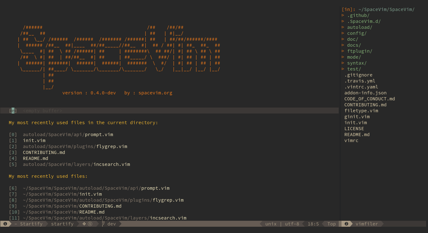 flygrep.vim用于spacevim 的实时代码检索工具