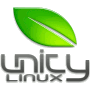 Unity Linux logo Unity Linux logo