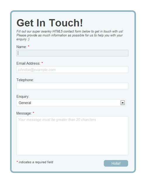 15 个最棒的 HTML5 和 CSS3 的表单教程 - OSCHINA - 中文开源技术交流社区