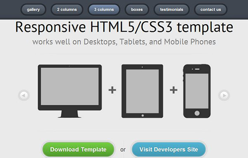 Responsive HTML5 CSS3 Templates