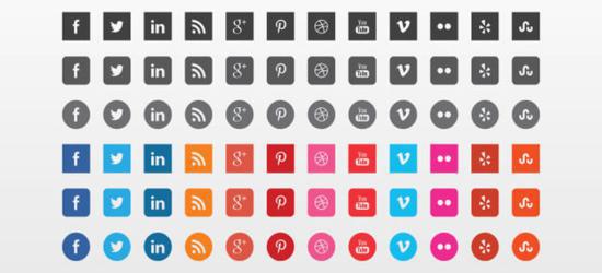 Vector Social Icons (EPS)