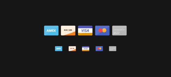 Flat Credit Cards (PSD) by Ian Silber