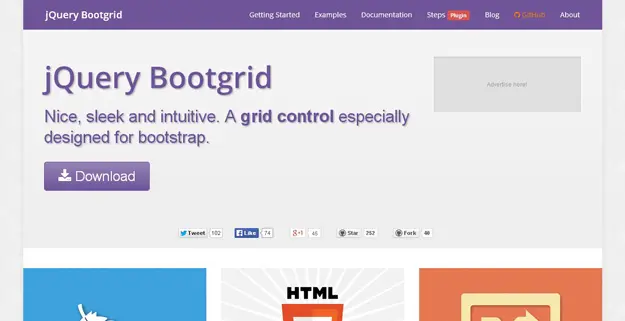 jquery bootgrid