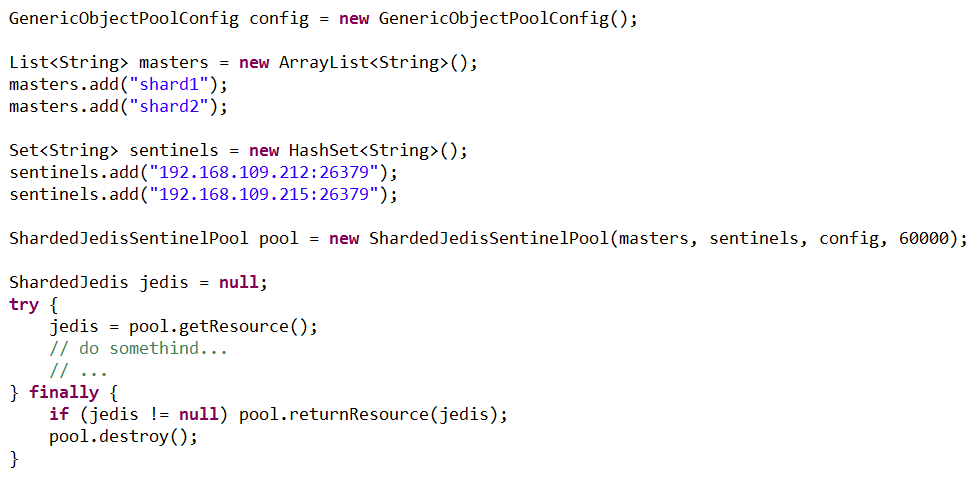 shardedjedissentinelpool实现分析