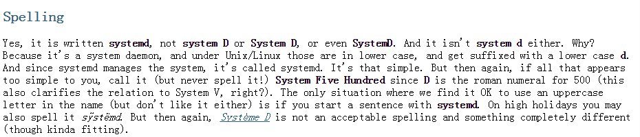 systemd要这样写 systemd怎么写