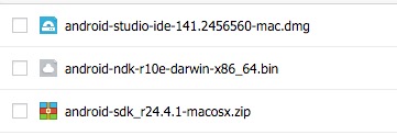 Android开发所需安装包