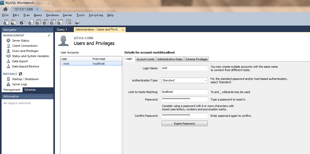 MySQL LIMIT ROOT