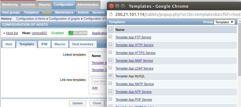 Select MySQL Template