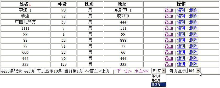 SpringMVC3.0+MyIbatis3.0(分页示例)【转】 - zookeeperkafka - zookeeperkafka的博客