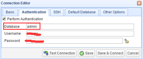 mongoDB-3.x启用认证