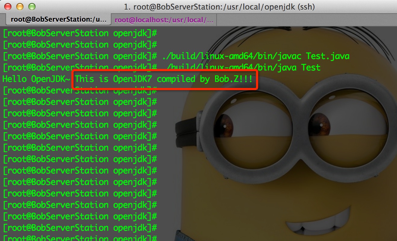 在CentOS 6.5上编译OpenJDK7源码 | Compile OpenJDK7 source code on CentOS 6.5 - Bob.Z - 断尘居