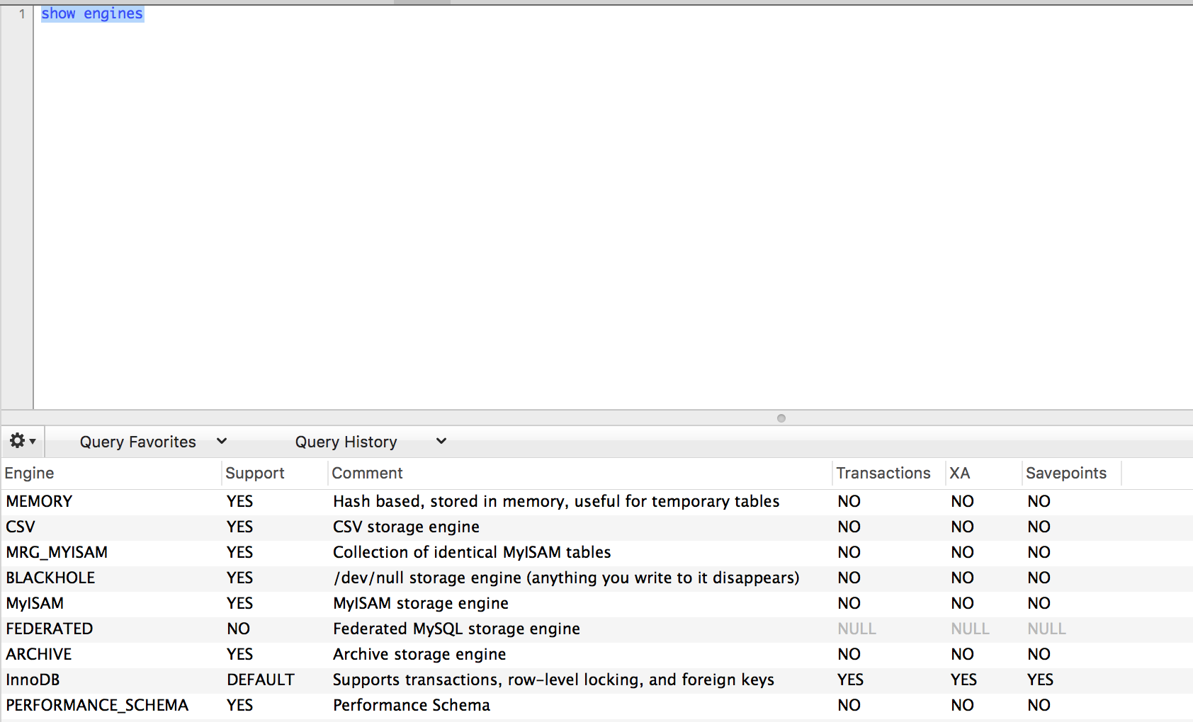 MySQL引擎 MySQL引擎类型