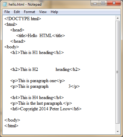 HTML5 & CSS3初学者指南(1) – 编写第一行代码
