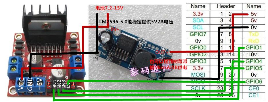 L298N接线图