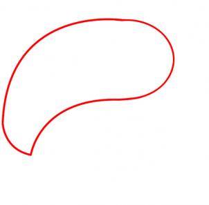 简笔画,海豚1