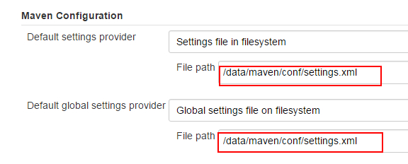 Maven Configuration